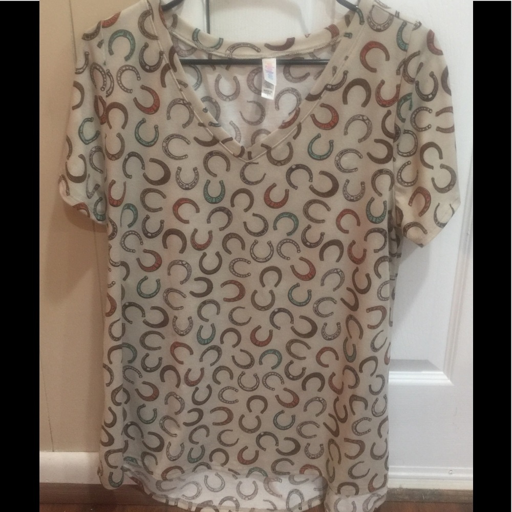 Christy tee - Horseshoes